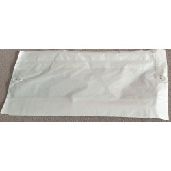 POCHETTE PAPIER BLANC 14+6x28 cm 1x100 soit 100 PCS