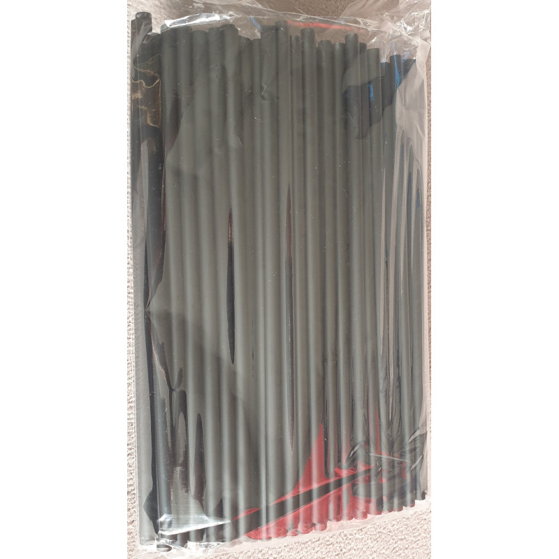 PAILLE EN PLASTIQUE 26 cm Diam. 8 mm LES 100 PCS