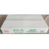 SACHET A BRETELLES PLASTIQUE BLANC BIODEGRADABLE 28+12x48 cm 1x100 soit 100 PCS