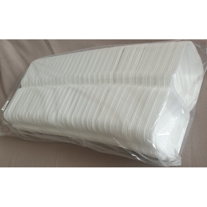 BOITE HAMBURGER POLYSTYRENE 1 COMPARTIMENT 4x125 soit 500 PCS