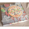 BOITE A PIZZA 30x30x4 cm EPAIS LES 100 PCS