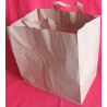 SAC PAPIER KRAFT BRUN AVEC SOUFFLET 28+17x29 cm LES 250 PCS